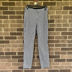 Old Navy checkered slacks